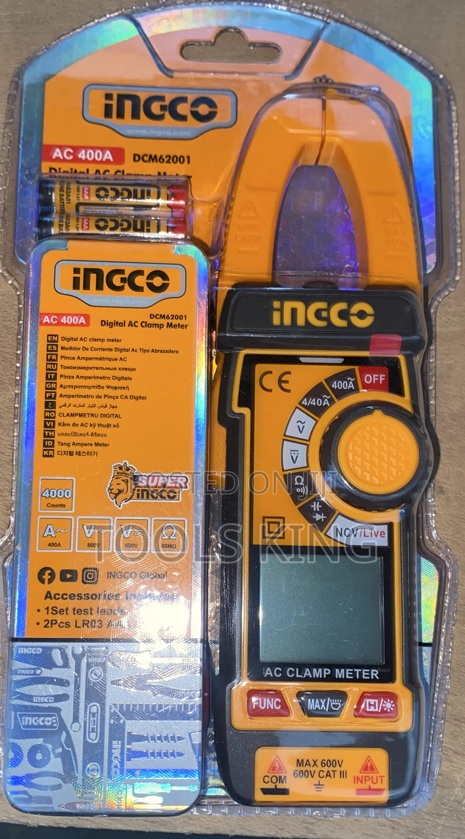 Digital Ac Clamp - Dcm62001