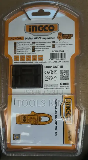 Digital Ac Clamp - Dcm62001