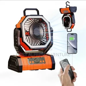 Rechargeable Fan, Light and Power Bank