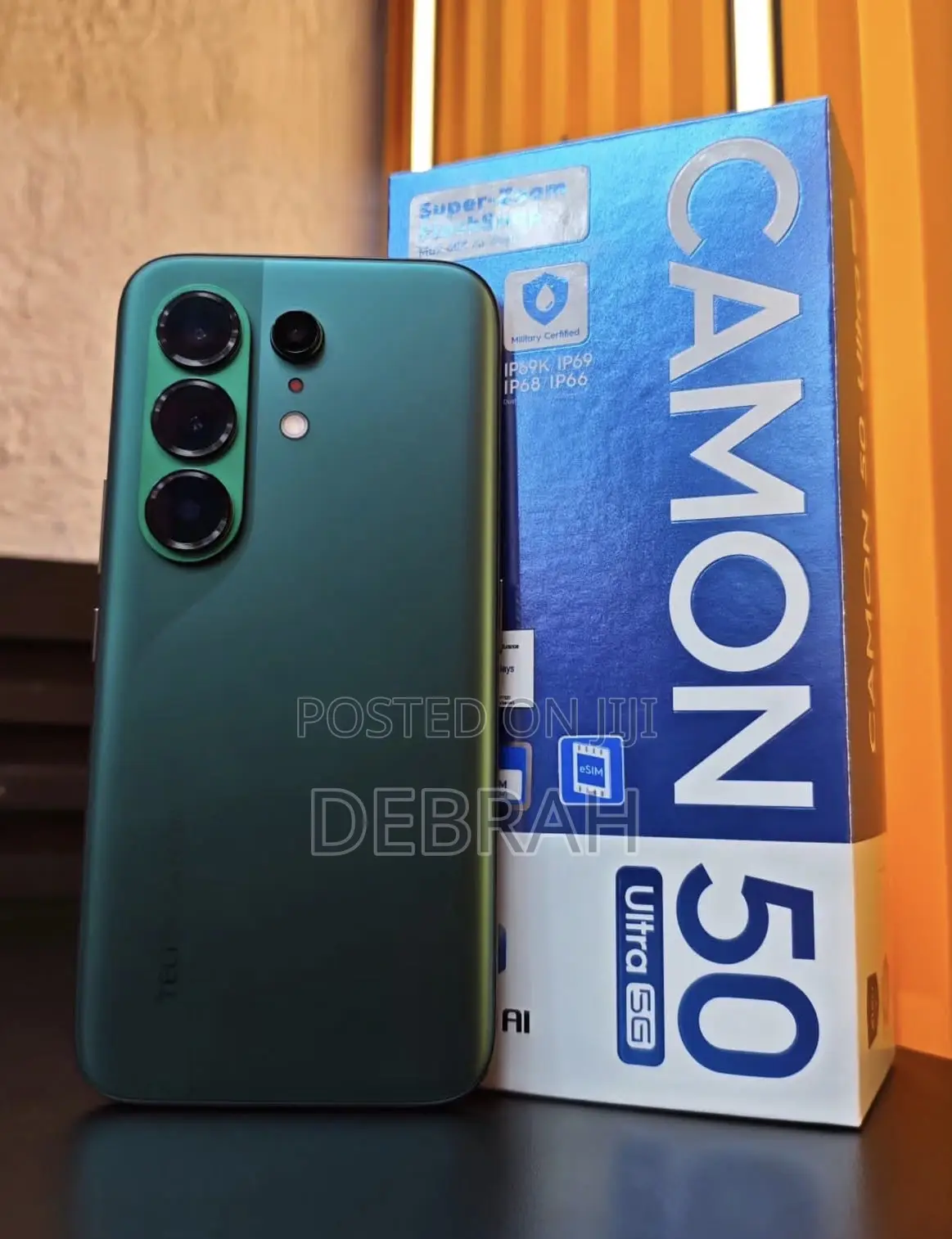 New Tecno Camon 50 Ultra 512 GB Green