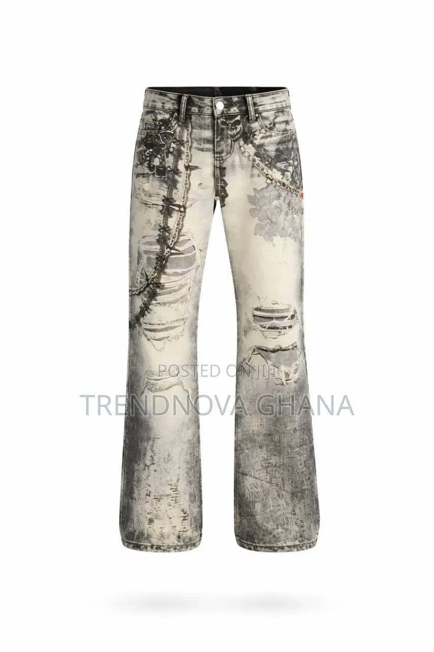 Smoke and Chain Jean