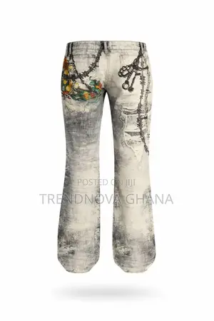 Smoke and Chain Jean