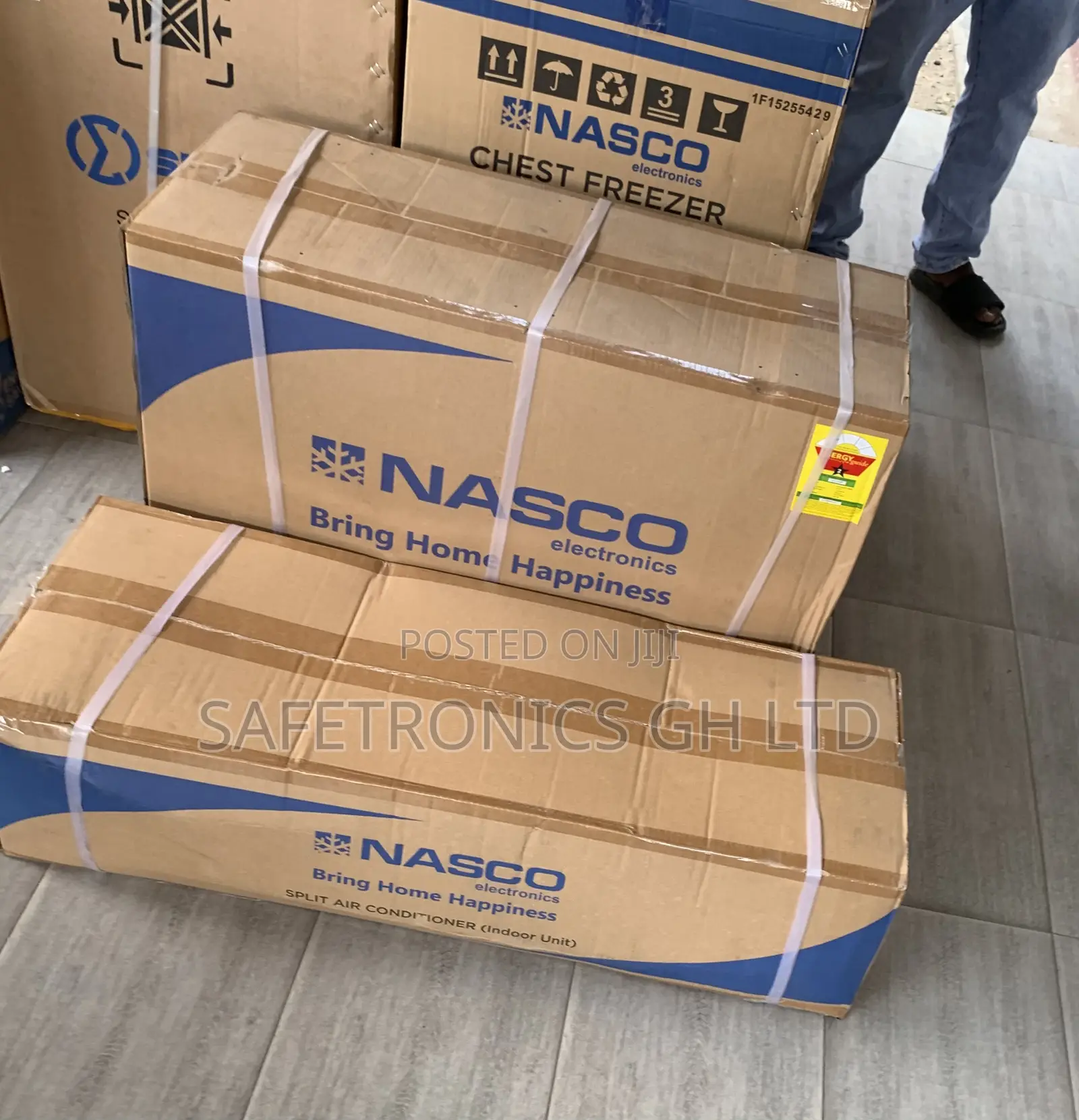 Neatly Sealed Nasco 1.5hp Split Air Conditioner Na12sco R410 Gas