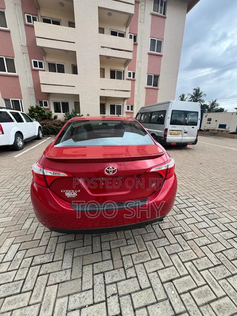 Toyota Corolla S Plus 4dr Sedan (1.8L 4cyl CVT) 2016 Red