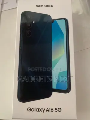 New Samsung Galaxy A16 5G 256 GB Black