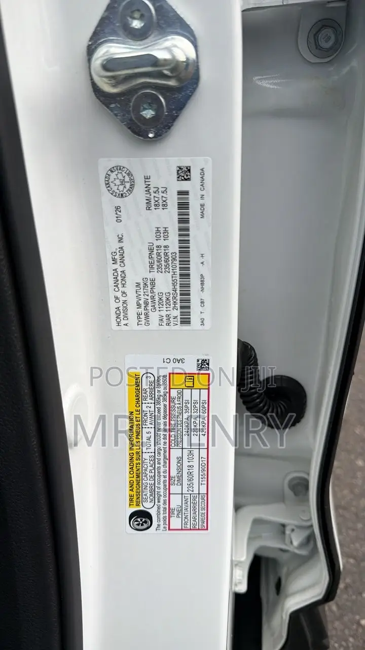 Honda CR-V 2026 White