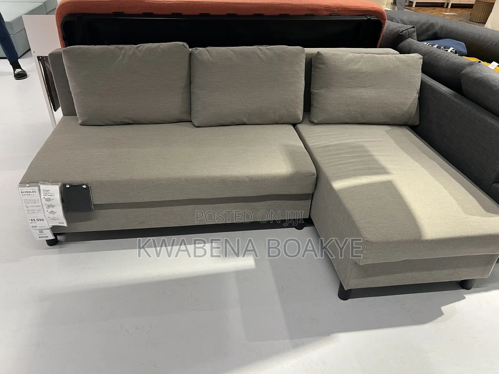 A Sofa Which Can Be Converted in a Bed