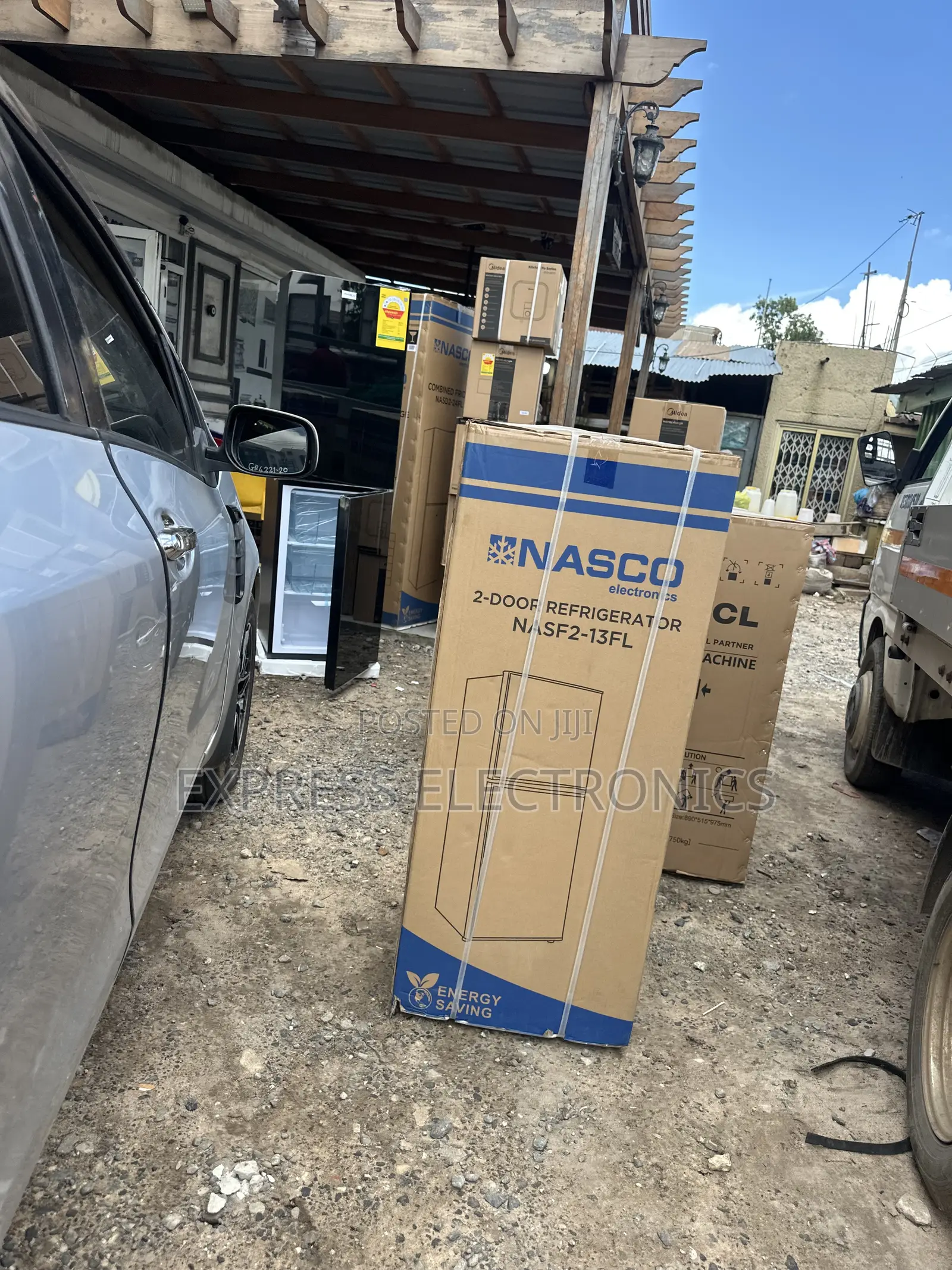 Grab Your Favorite  Nasdf2-13fl Double Door Fridge