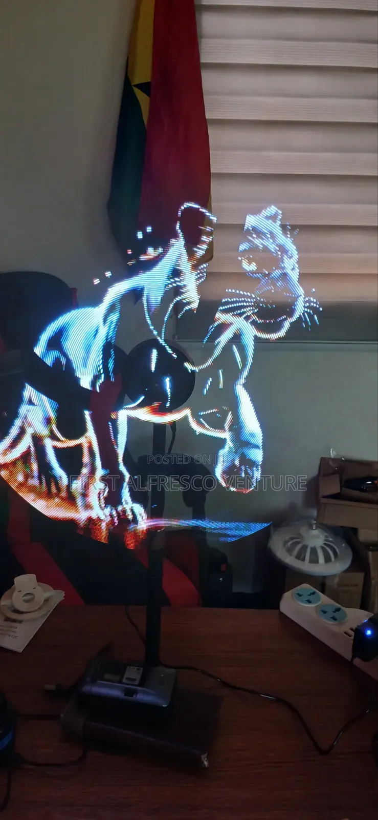 3d Holographic Advertising Machine(Standing Fan)