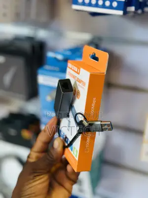 2-in-1 Usb-C and Usb-a to Ethernet Adapter