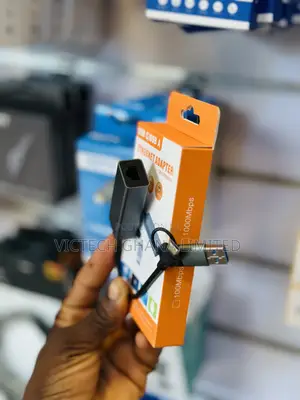 2-in-1 Usb-C and Usb-a to Ethernet Adapter