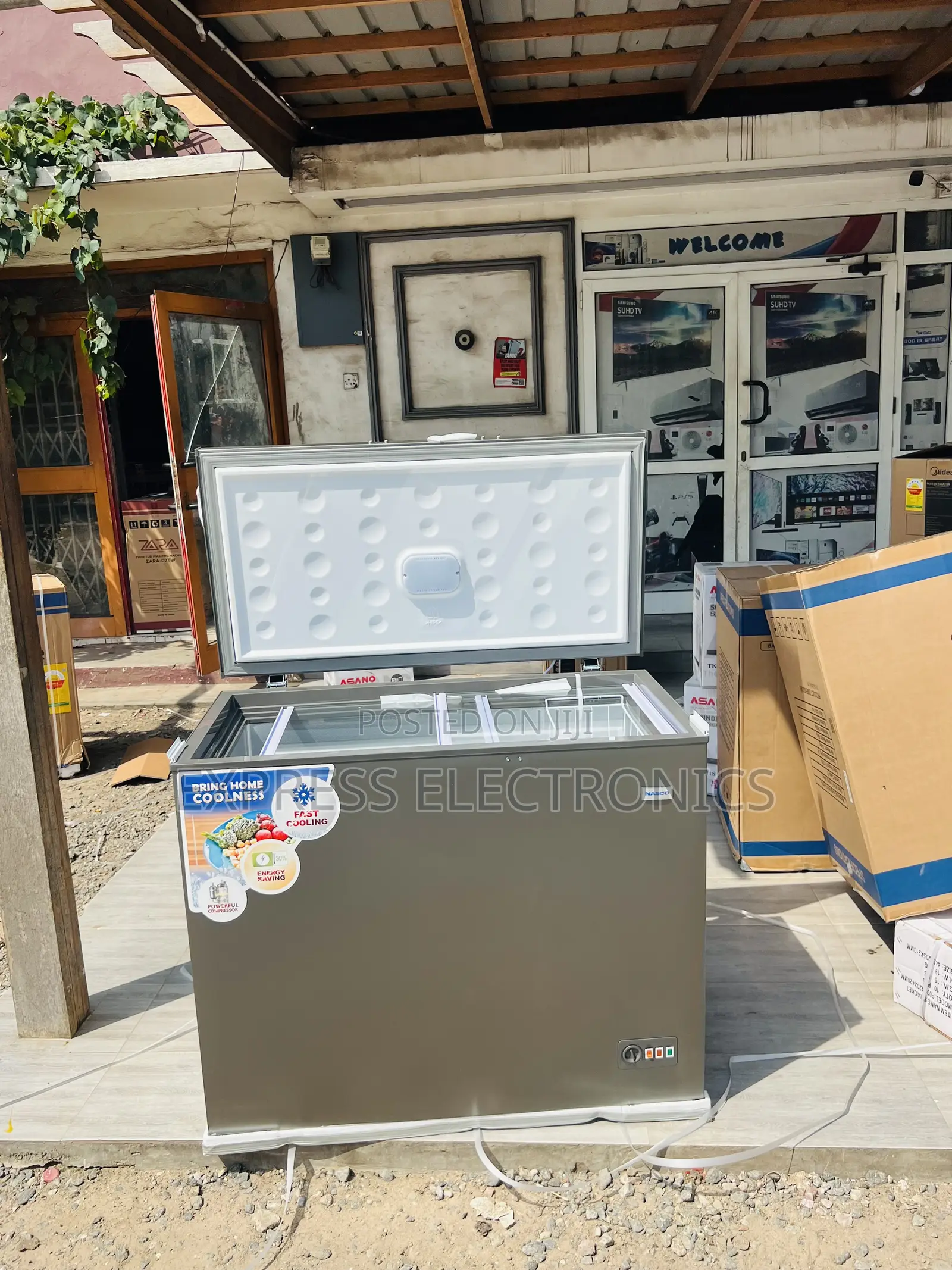 Nas400fl 288l Chest Freezer Single Door Nasco
