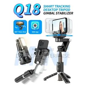 Q18 360° Ai Smart Gimbal With Led Fill Light