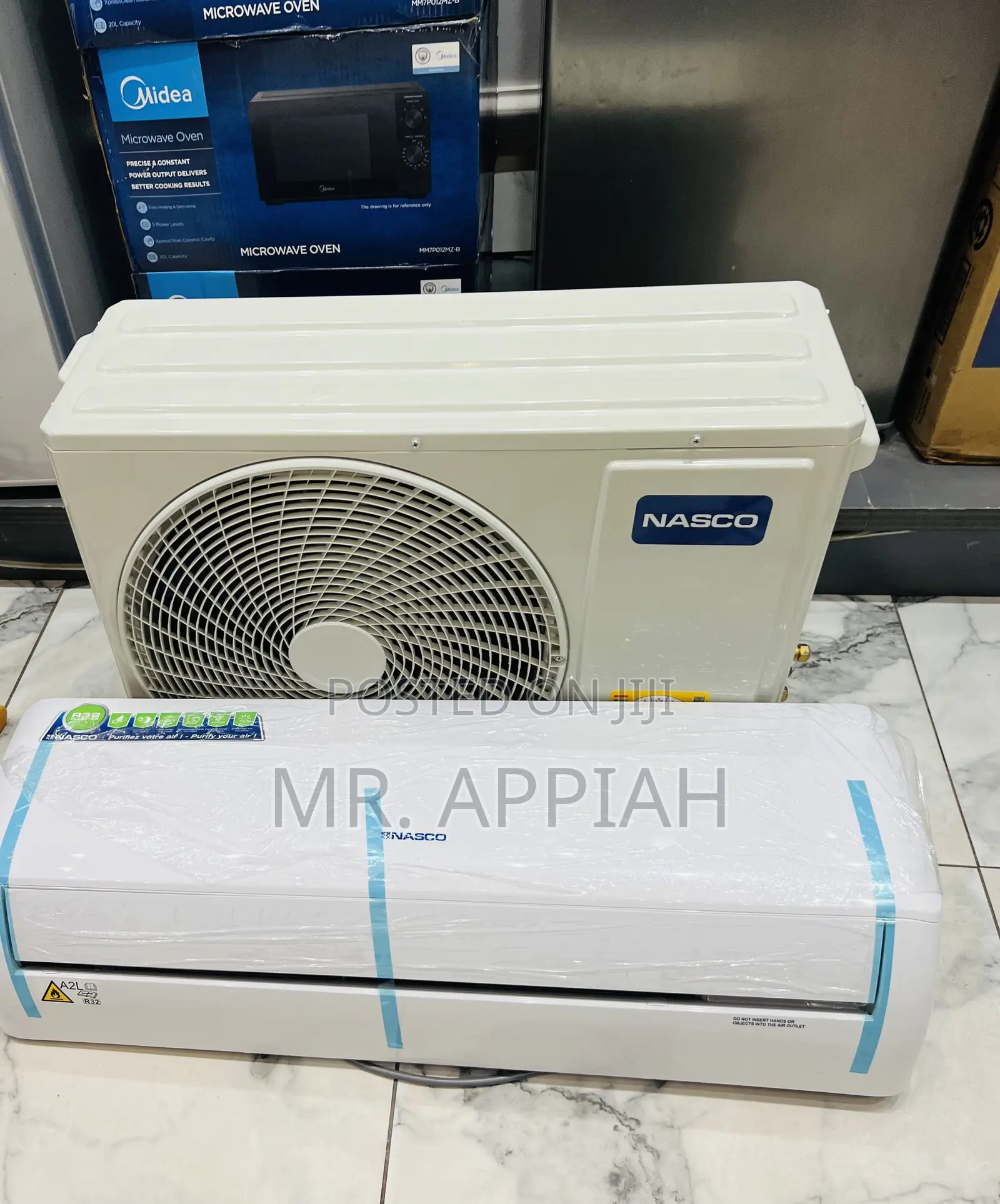 Unique Nasco 1.5hp Dual Inverter Air Conditioner(White)2026 Model 