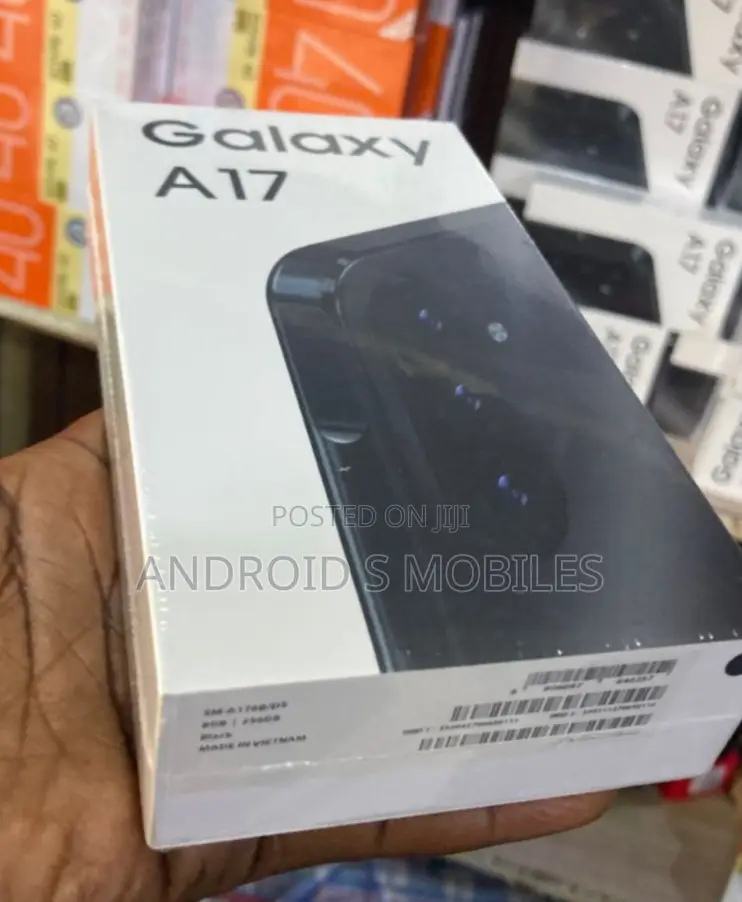 New Samsung Galaxy A17 5G 256 GB Black