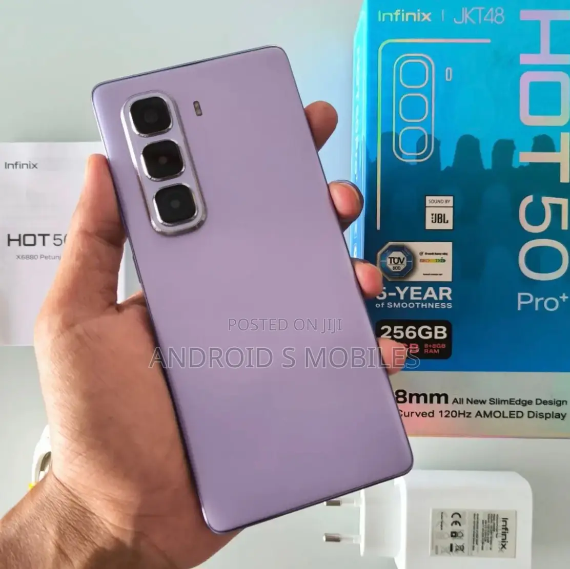 New Infinix Hot 50 Pro+ 4G 256 GB Purple