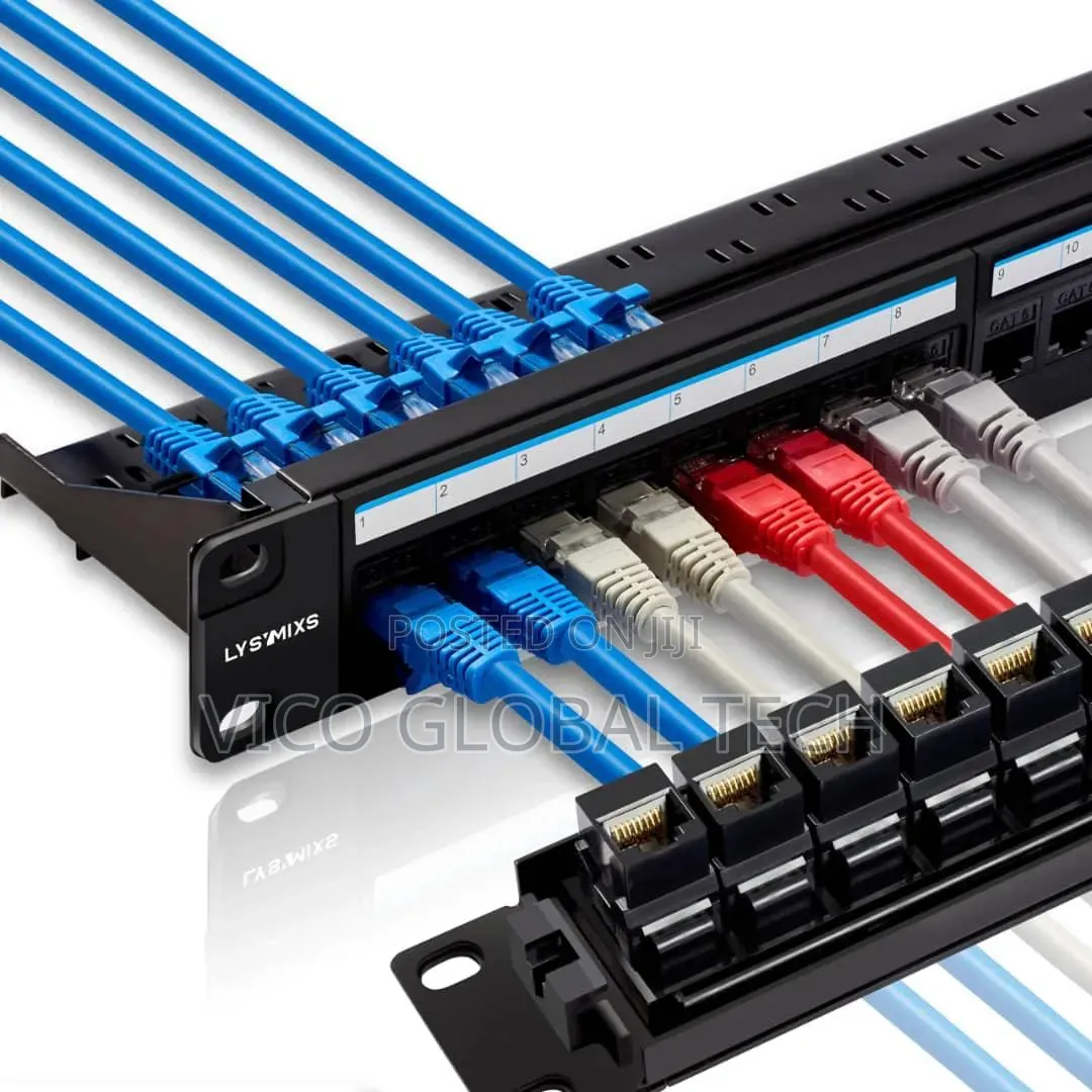 48port Patch Panel Pass Through