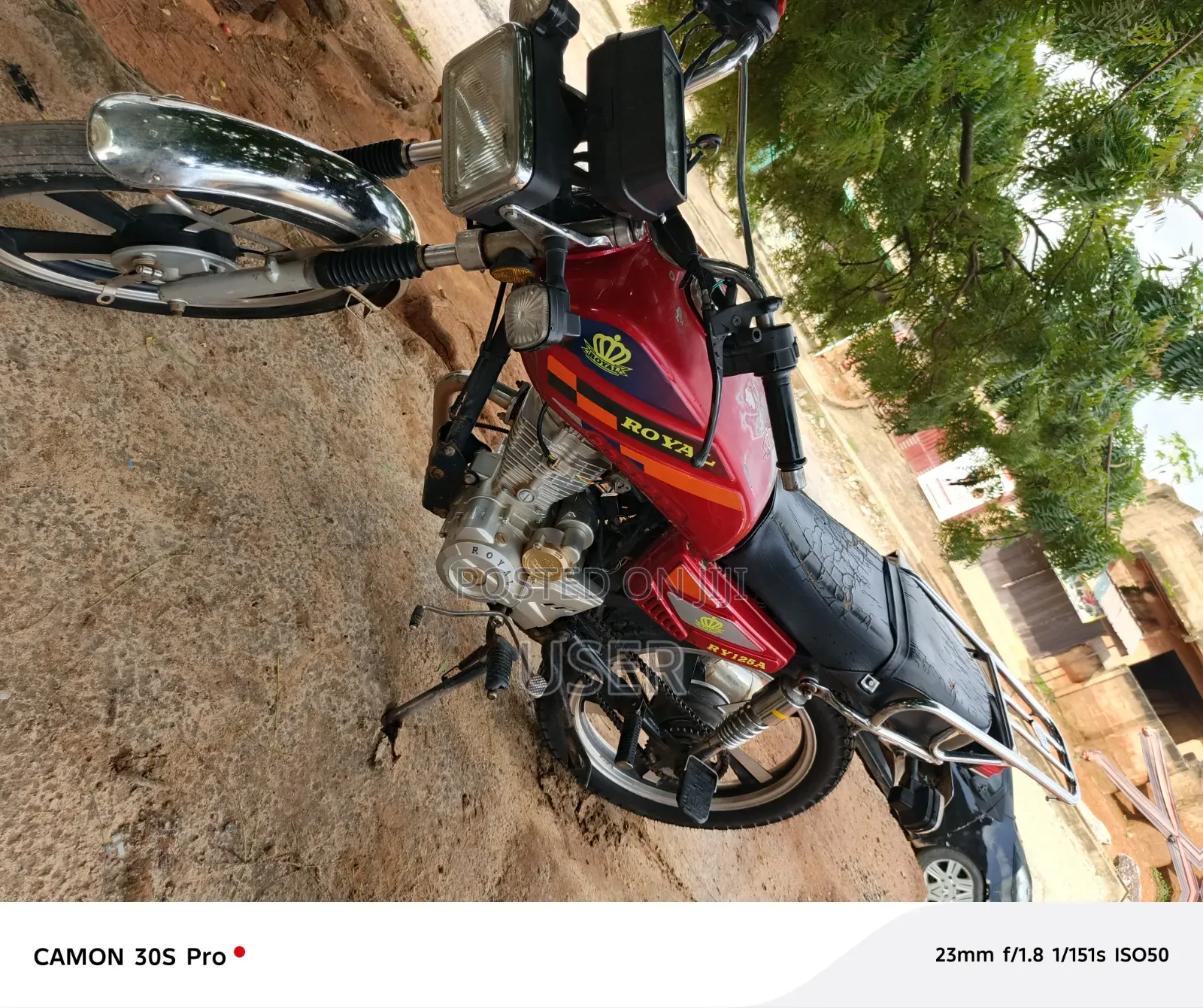 Royal RY125 2025 Red