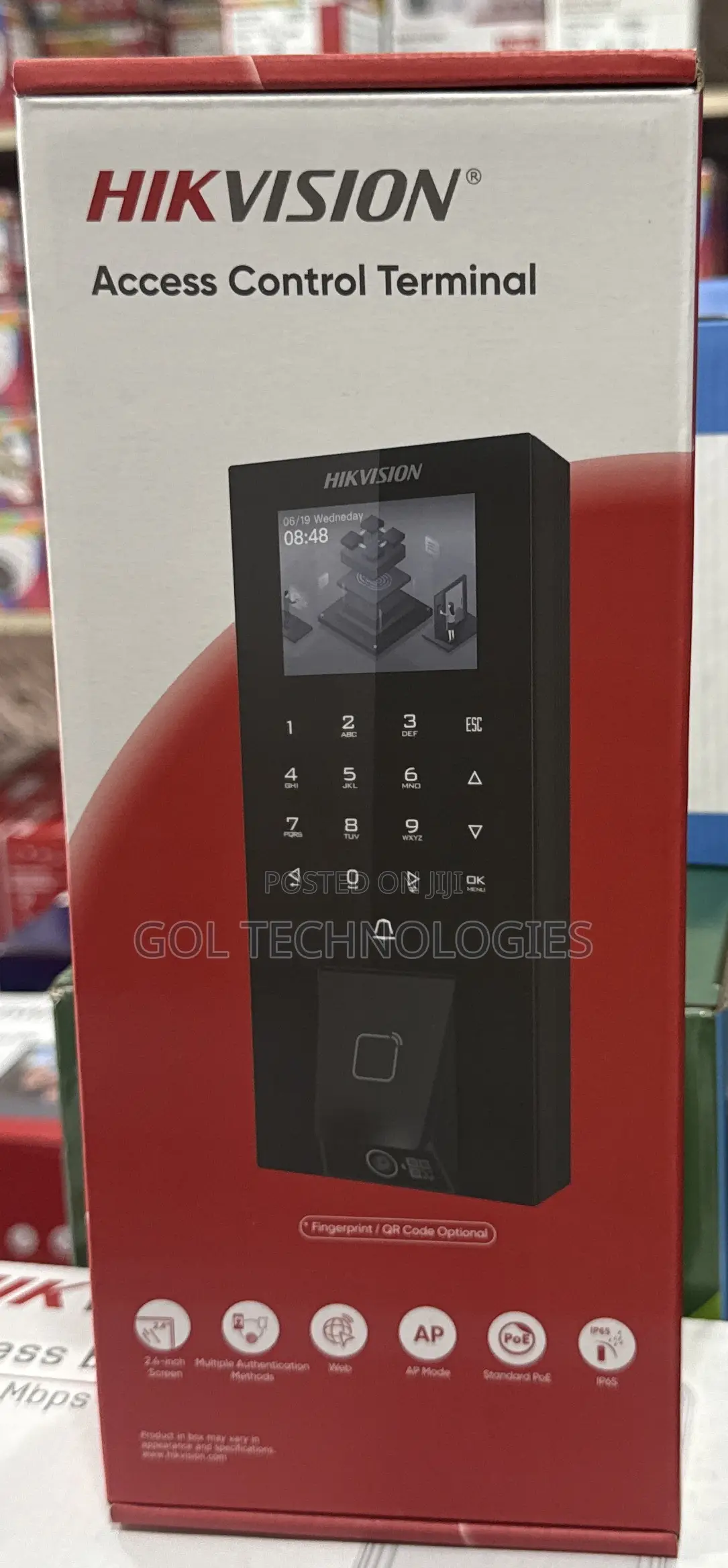 Hikvision Access Control Terminal Ds-k1t807mbfwx-e1