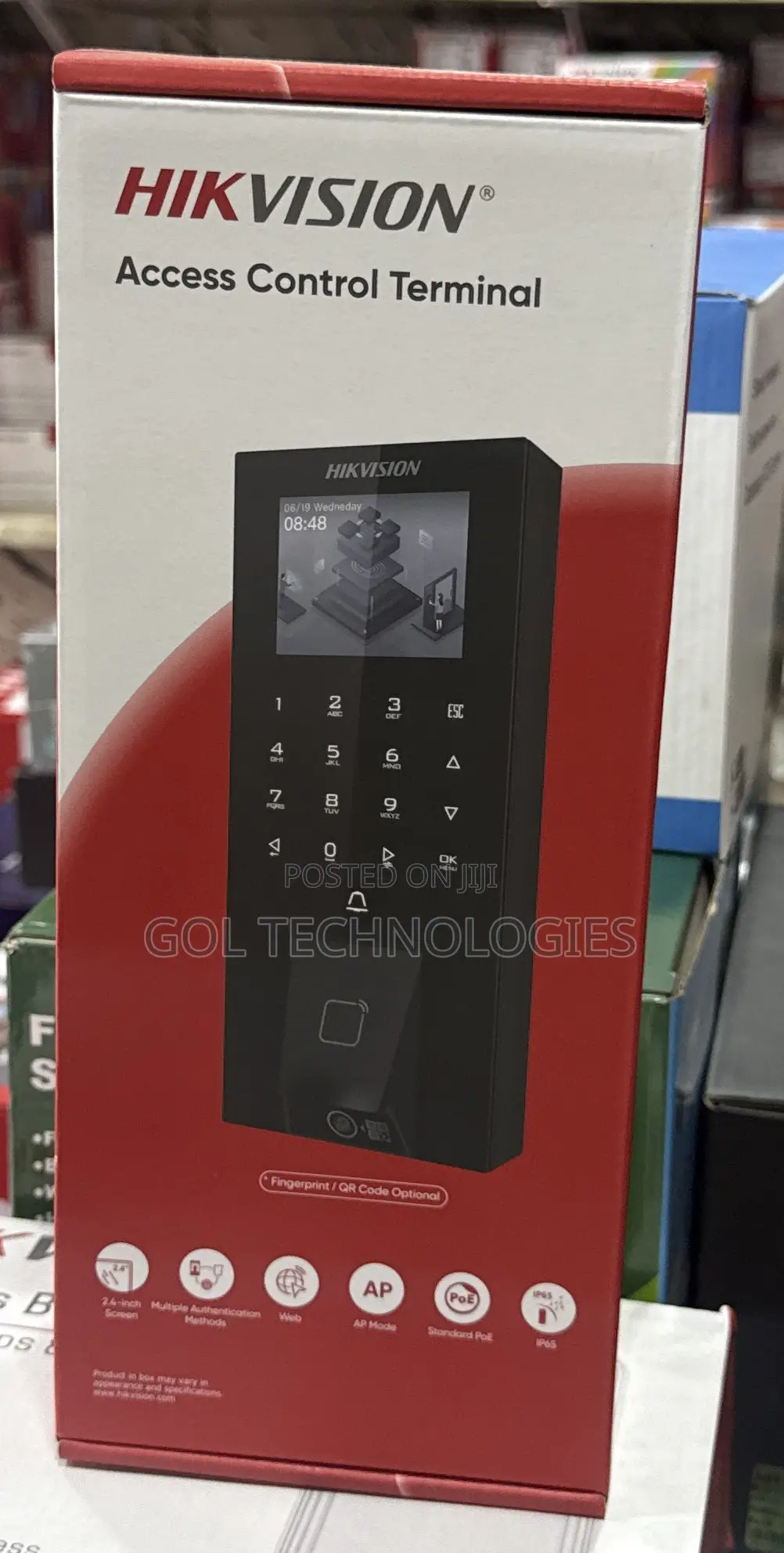 Hikvision Access Control Terminal Ds-k1t807mbfwx-e1