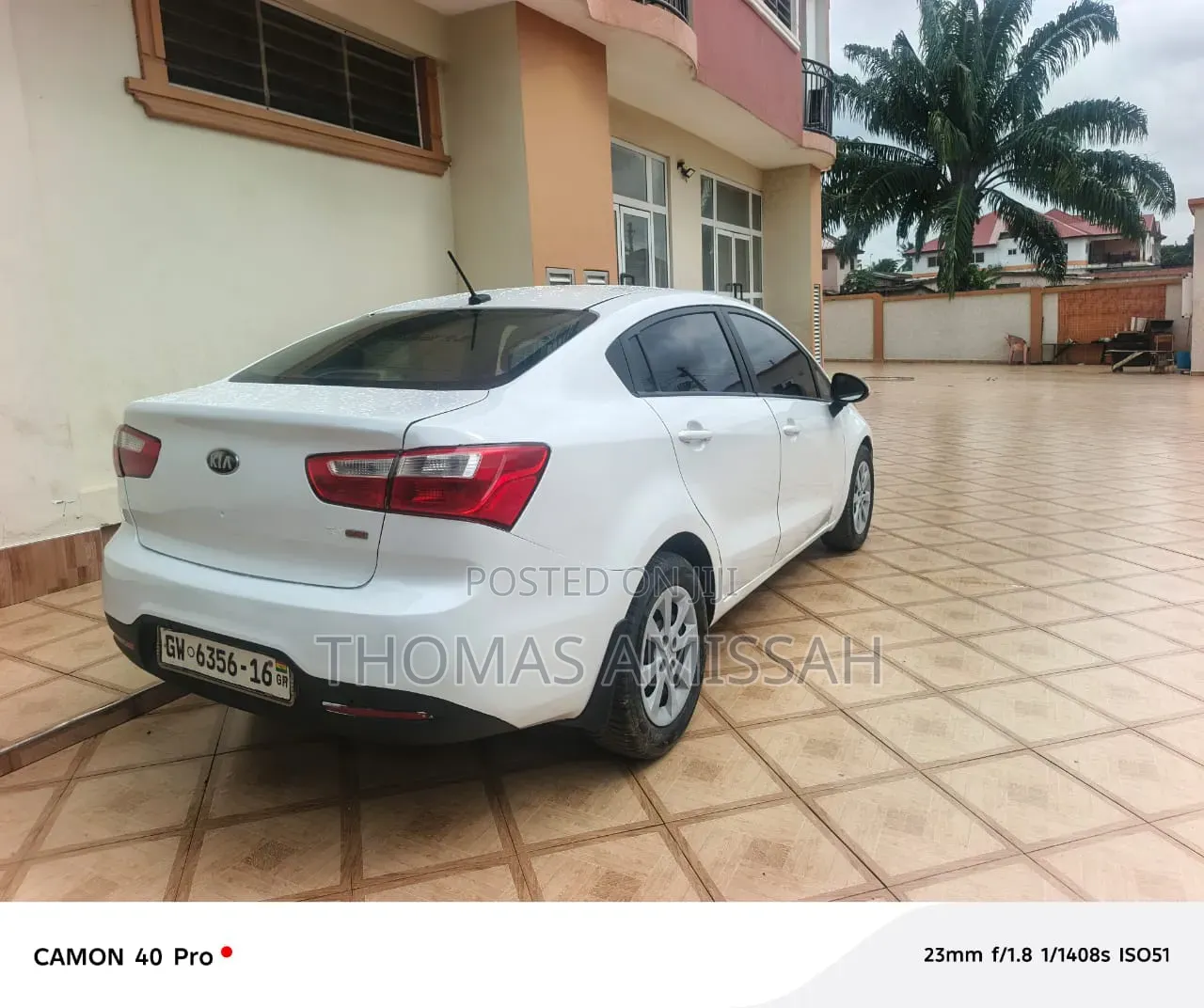 Kia Rio 2013 White