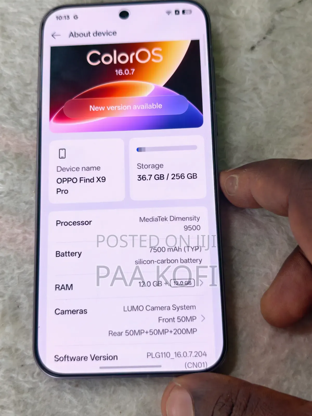 Oppo Find X9 Pro 256 GB
