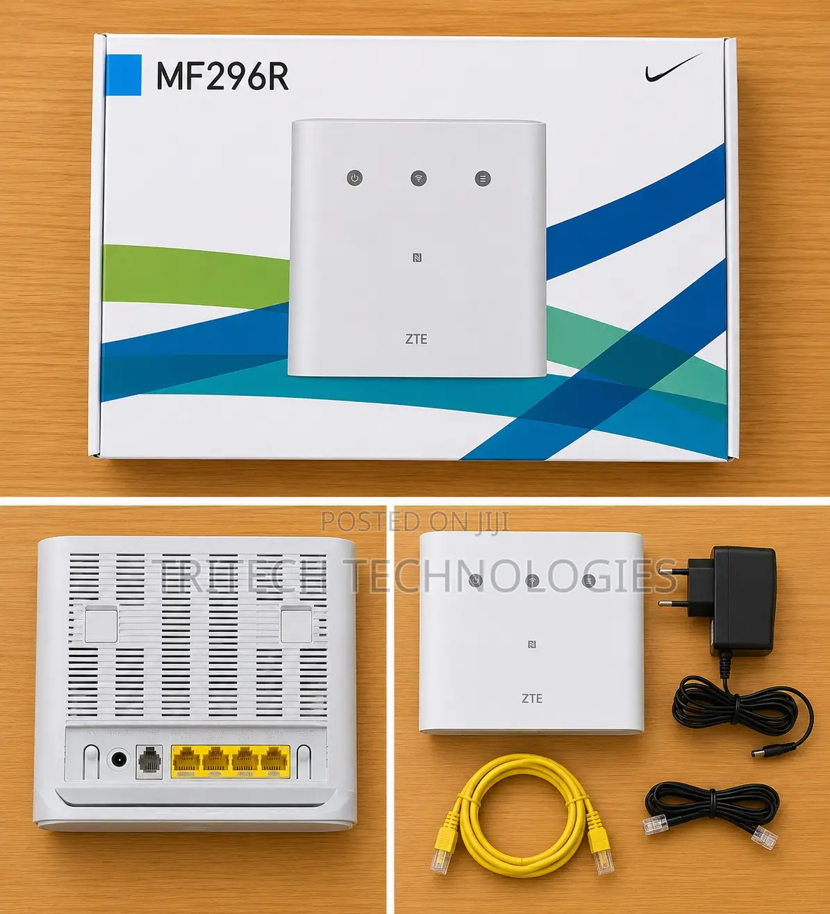 Zte Mf296r 4g Lte Cat6 Wireless Router
