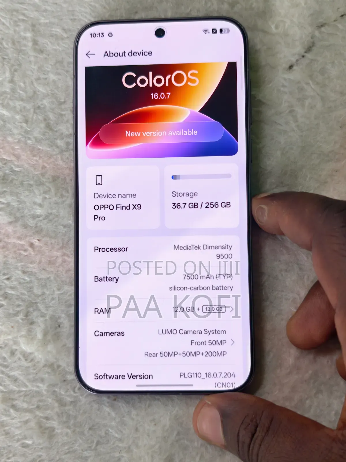 Oppo Find X9 Pro 256 GB