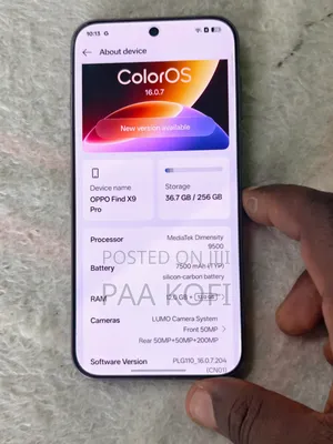 Oppo Find X9 Pro 256 GB