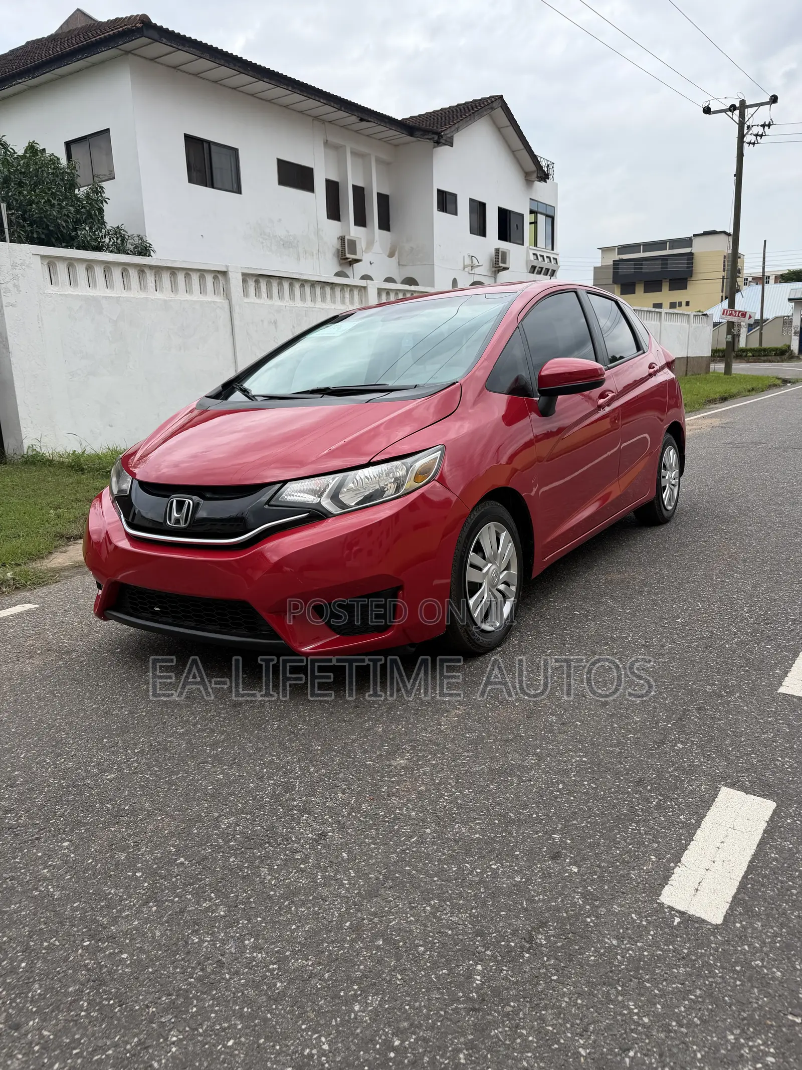 Honda Fit LX 2016 Red