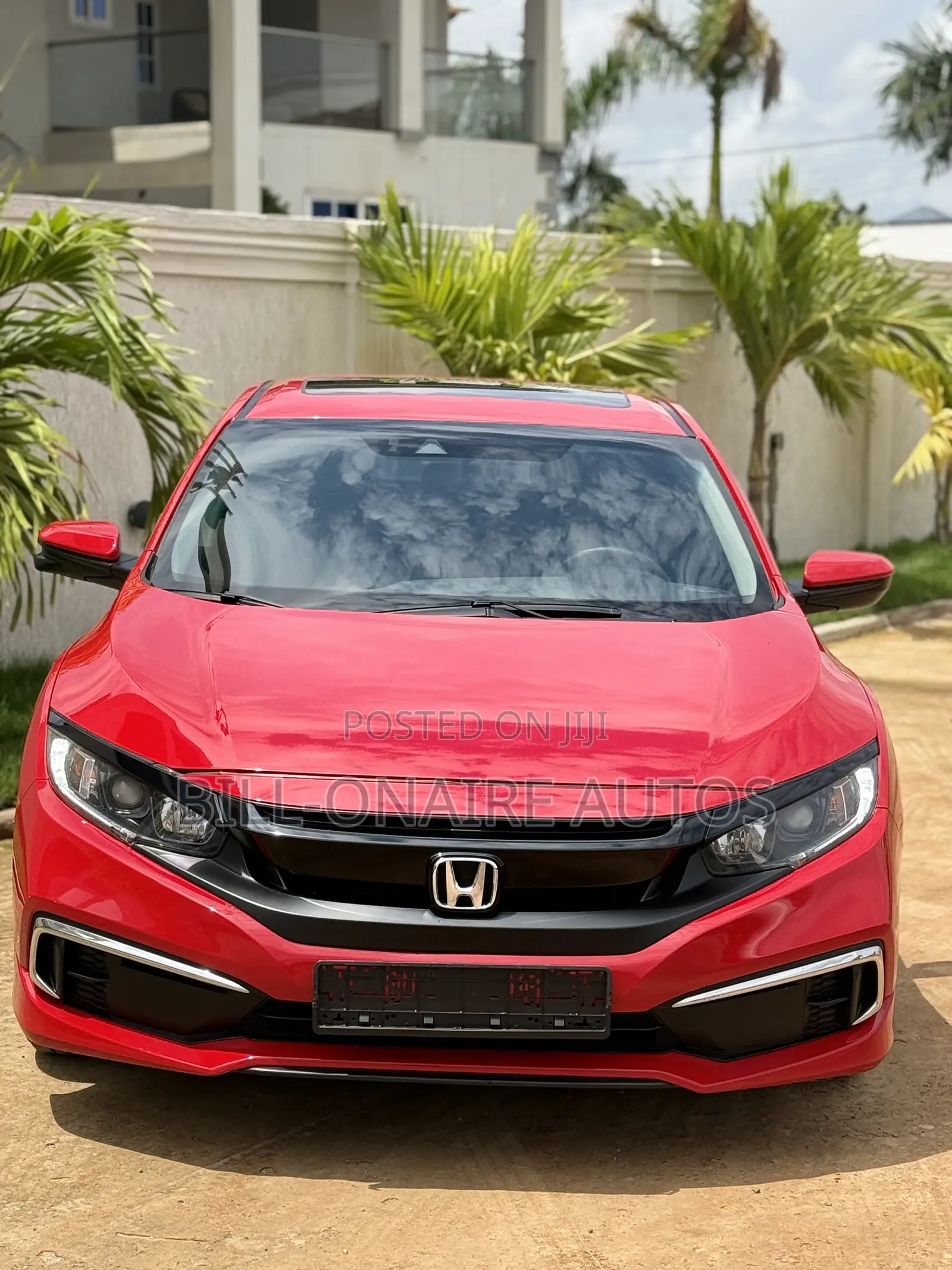 Honda Civic EX 2021 Red