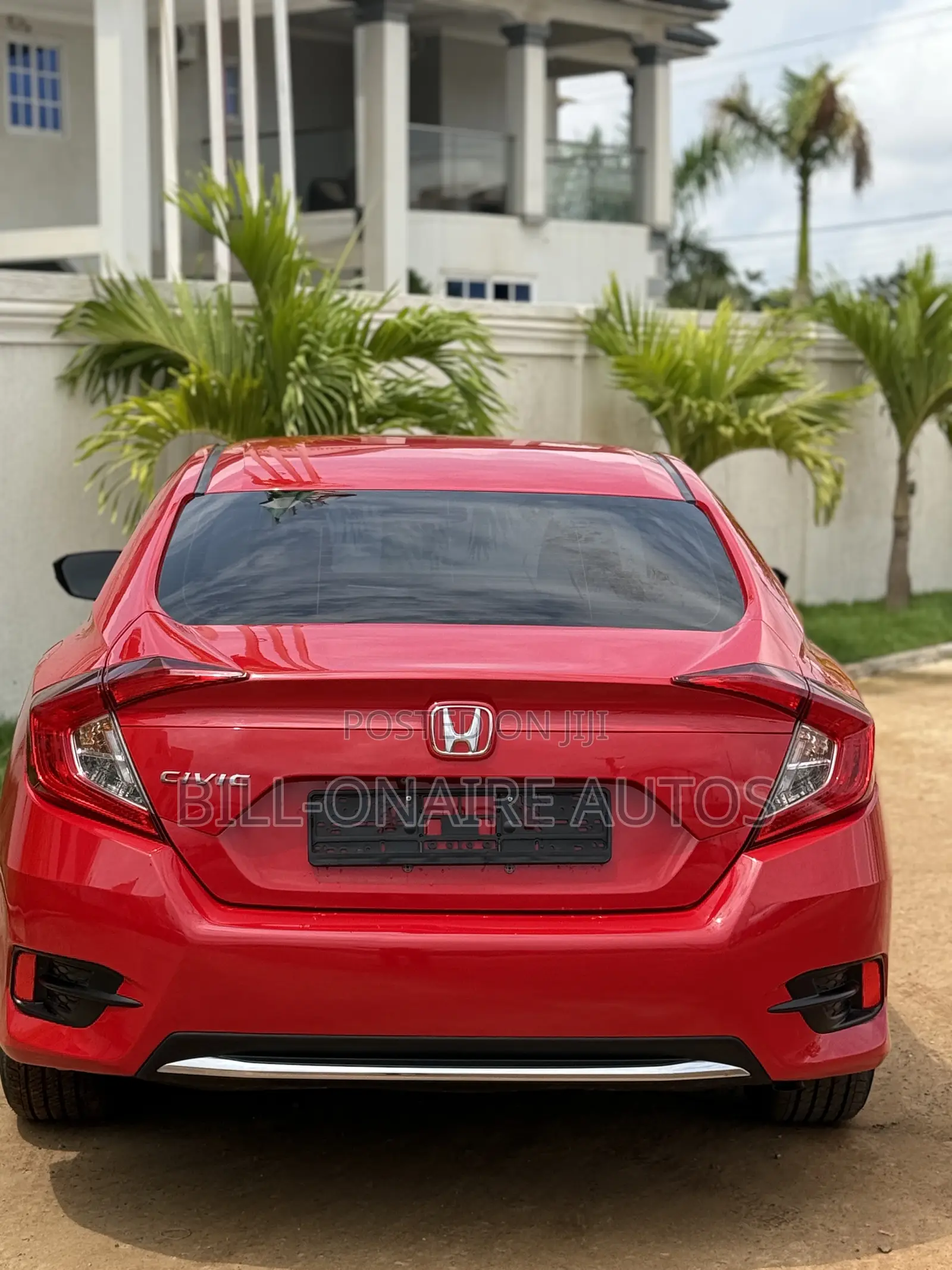 Honda Civic EX 2021 Red