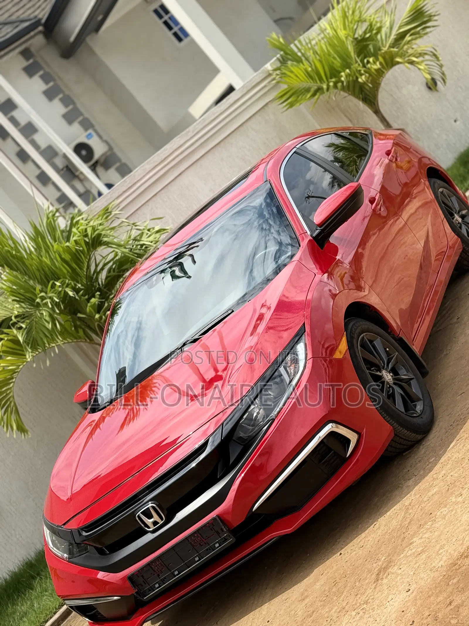 Honda Civic EX 2021 Red