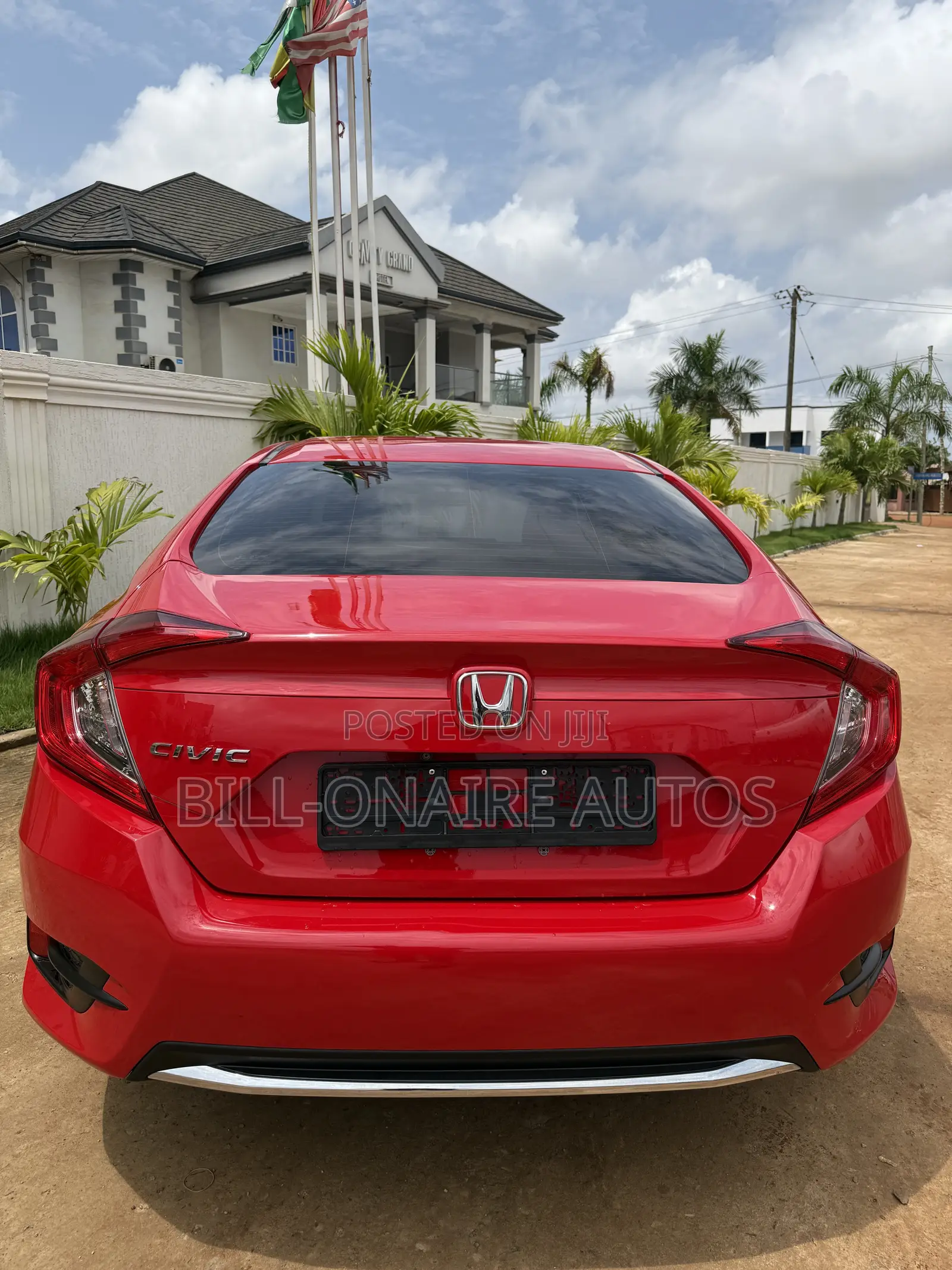 Honda Civic EX 2021 Red