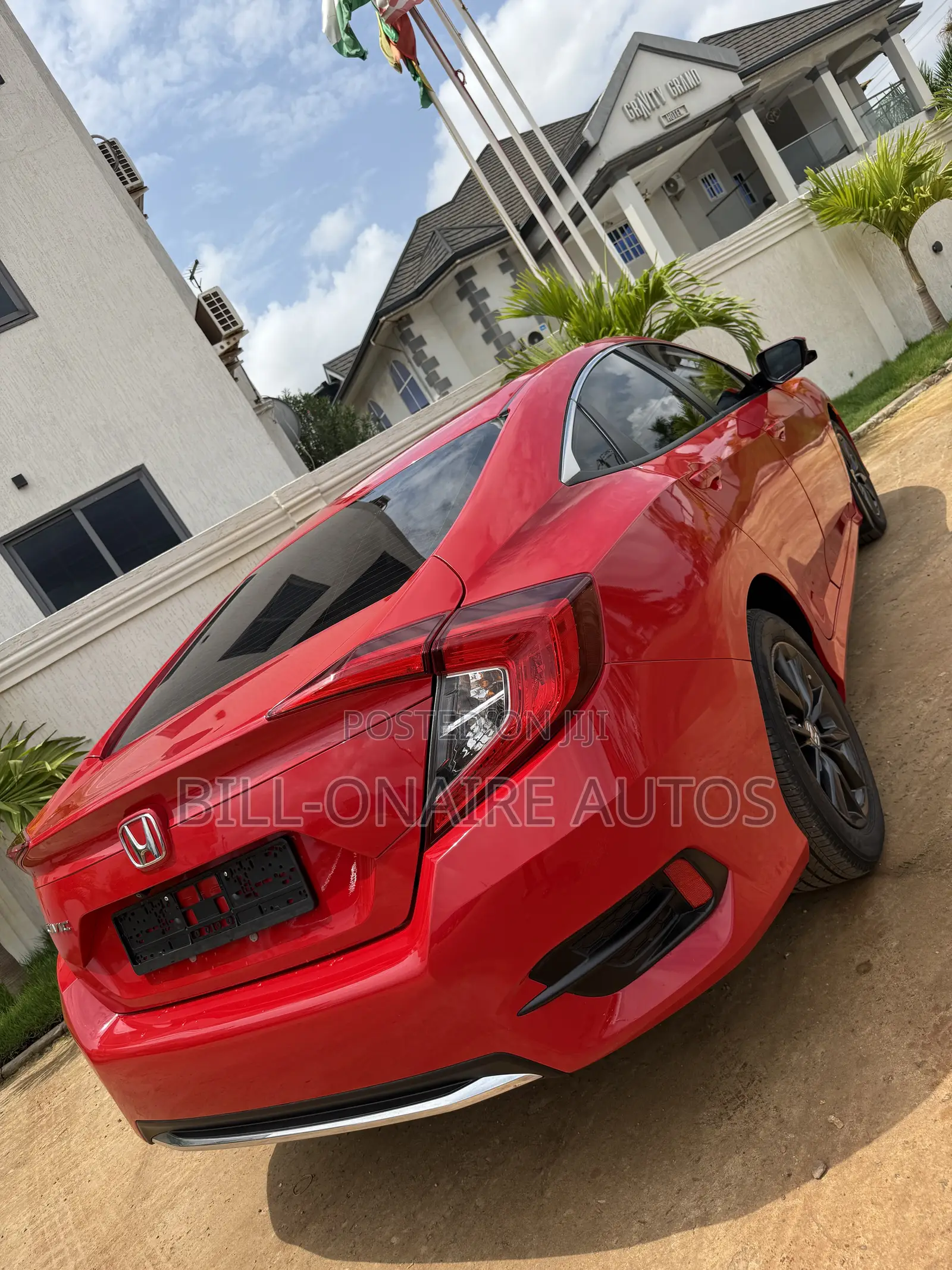 Honda Civic EX 2021 Red