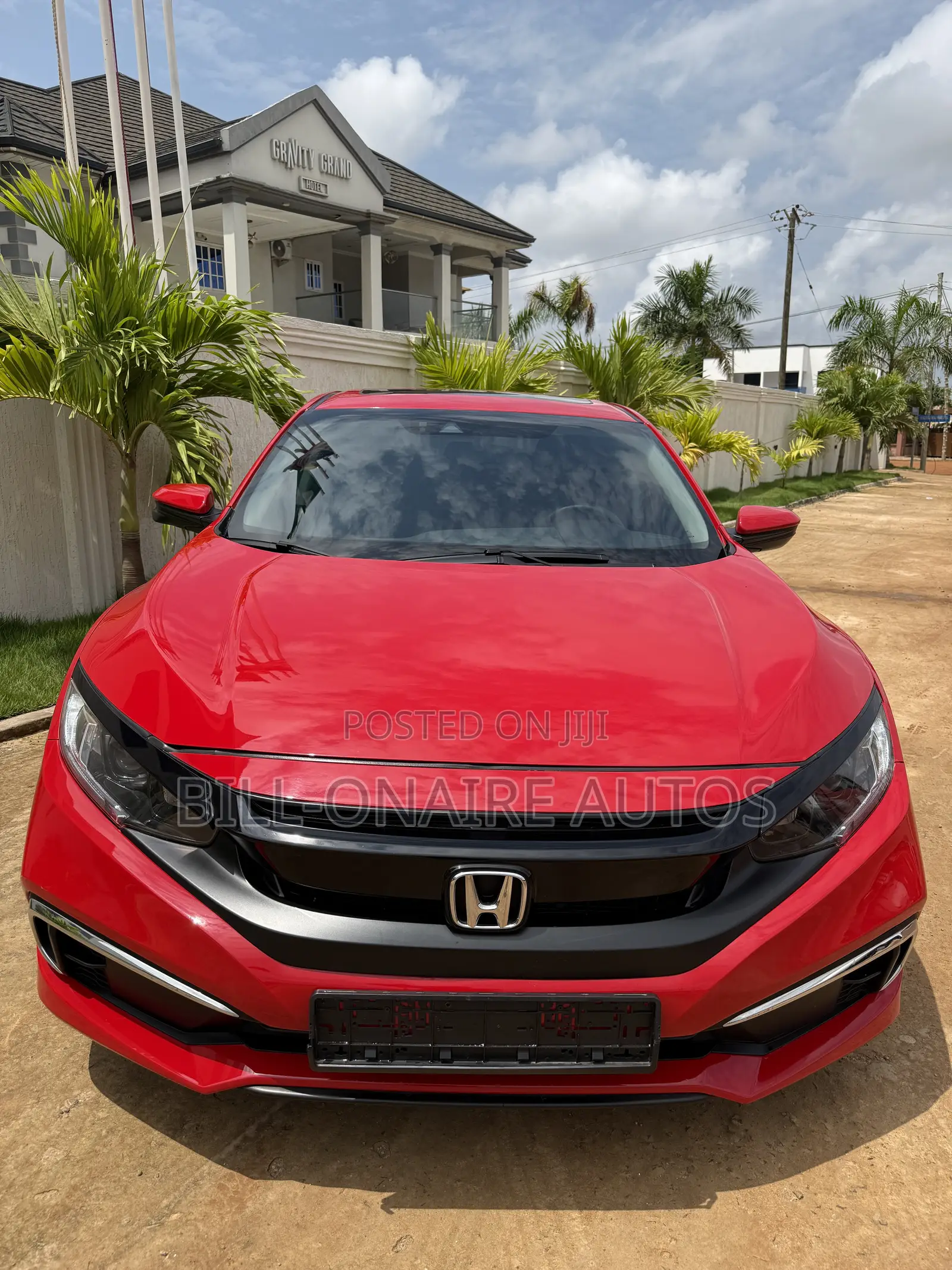 Honda Civic EX 2021 Red