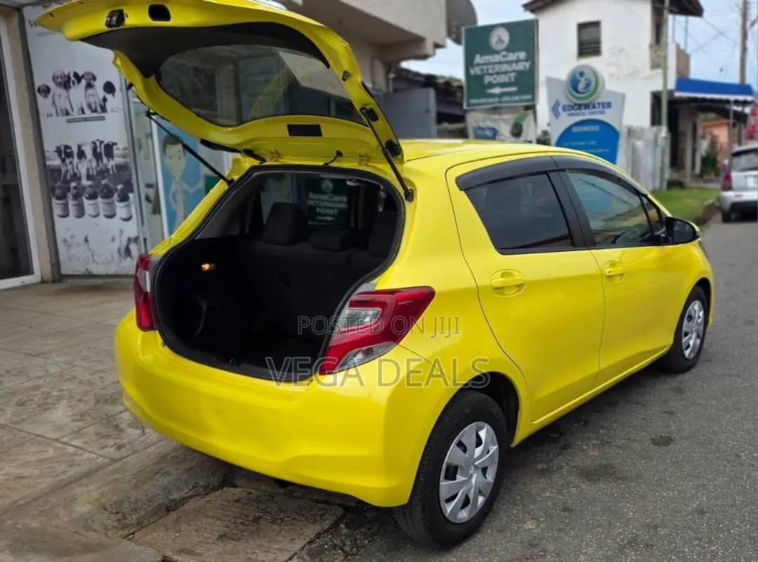 Toyota Vitz 2015 Yellow