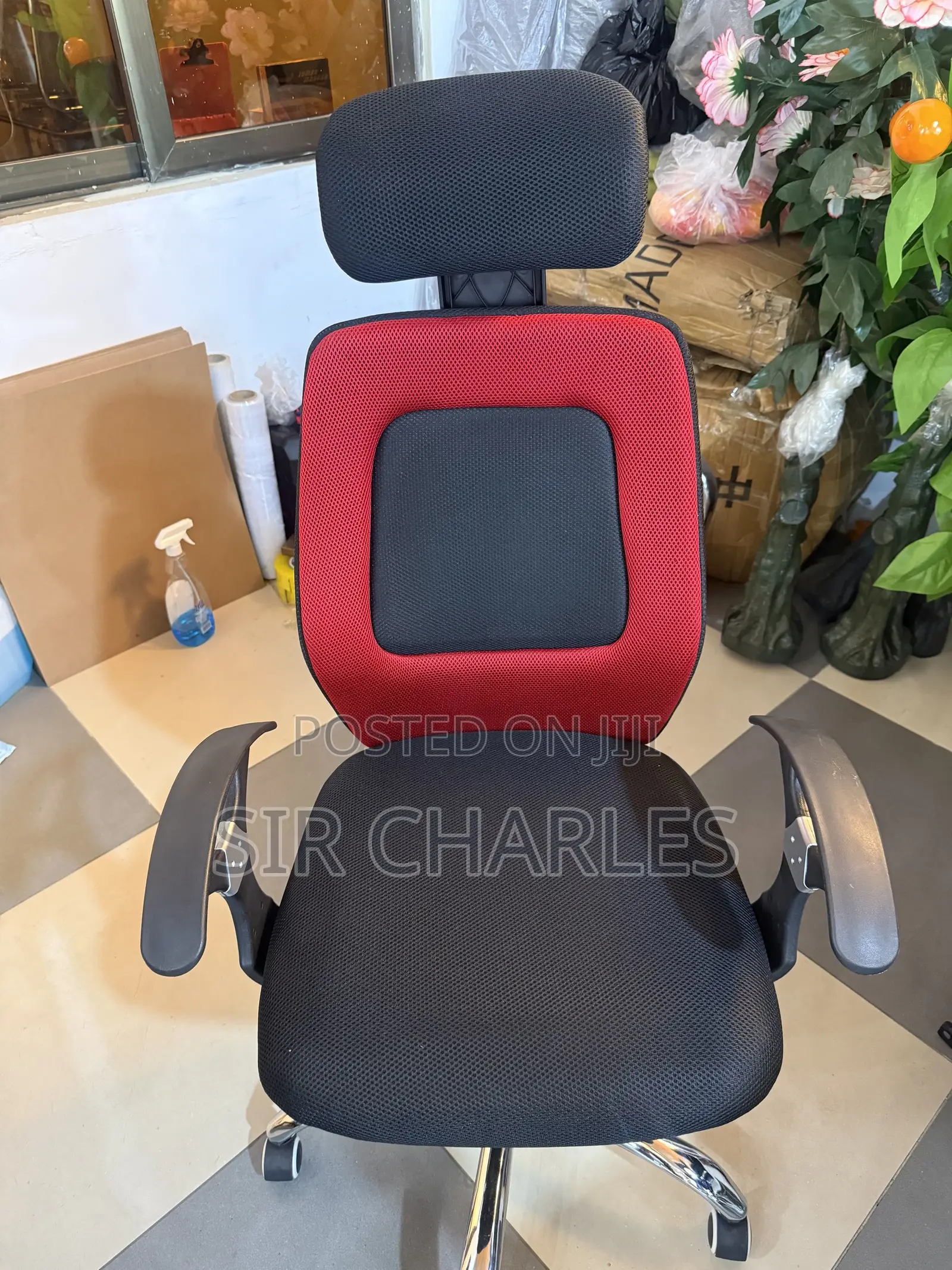 Headrest Swivel Office Chair