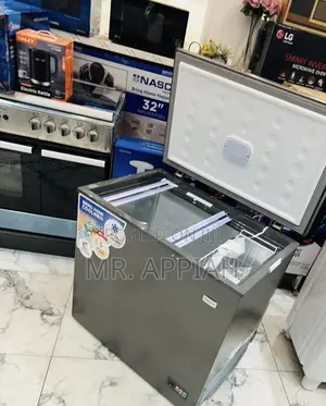 Extremely Affordable Nasco 316liters Single Door Chest Freezer(Gray)