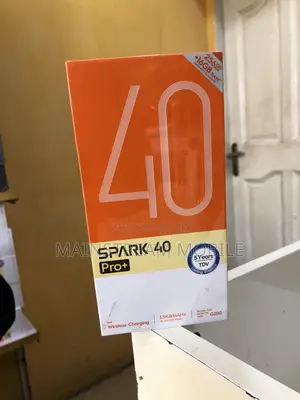 New Tecno Spark 40 Pro+ 256 GB Black