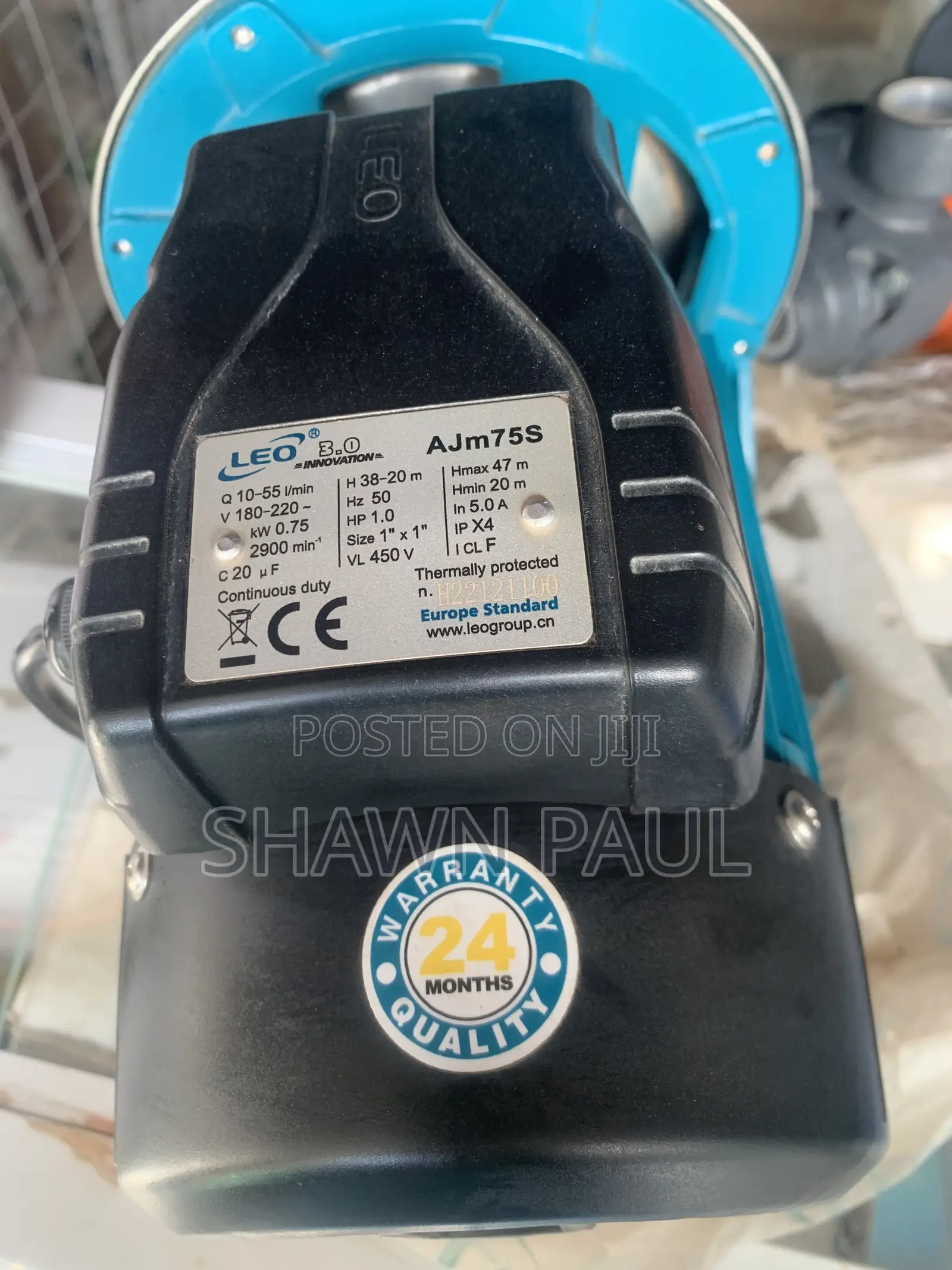 Leo Ajm75s Surface Water Pump (1hp)