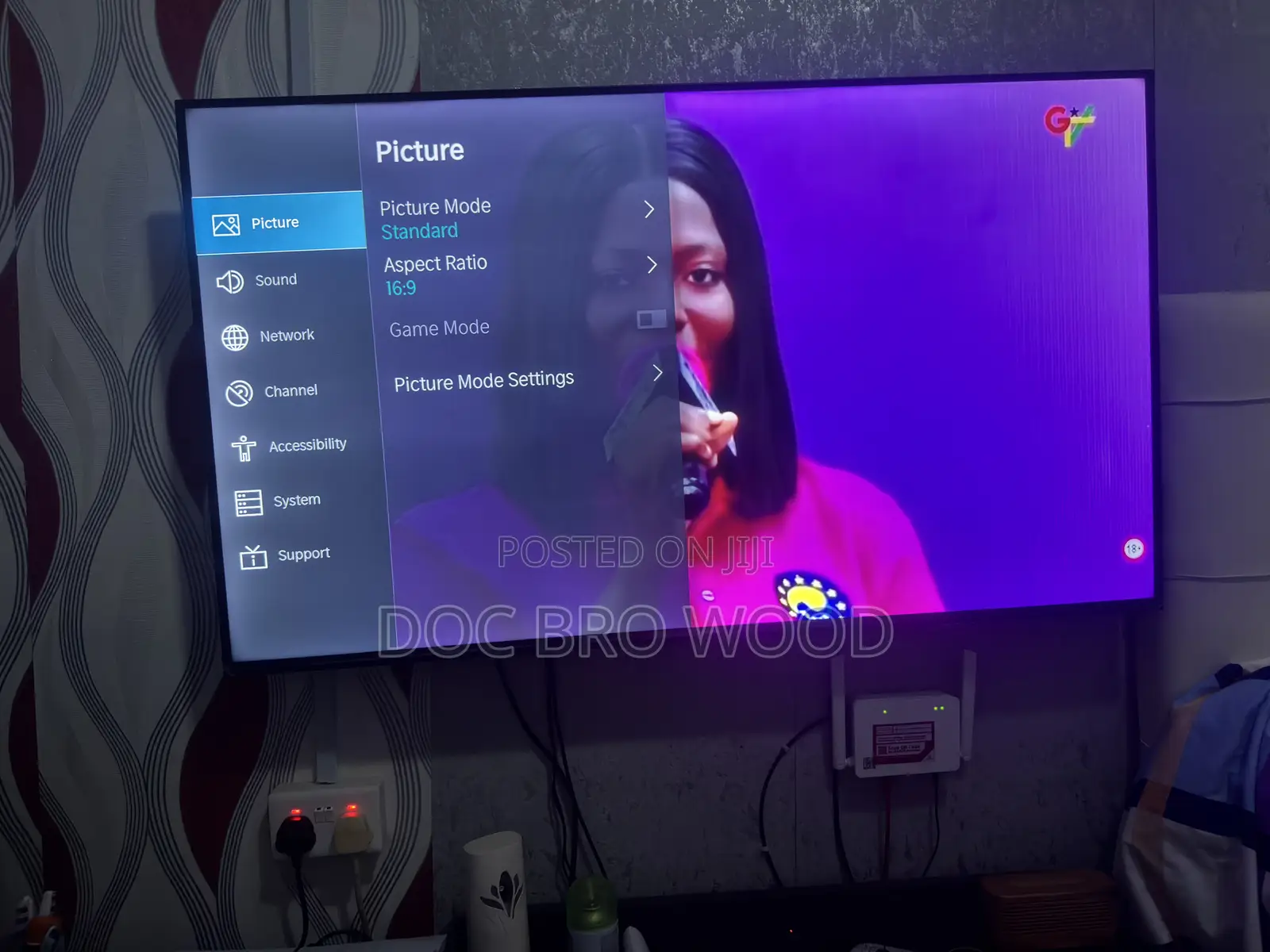 55 Inches Hisense Tv Foreign Used