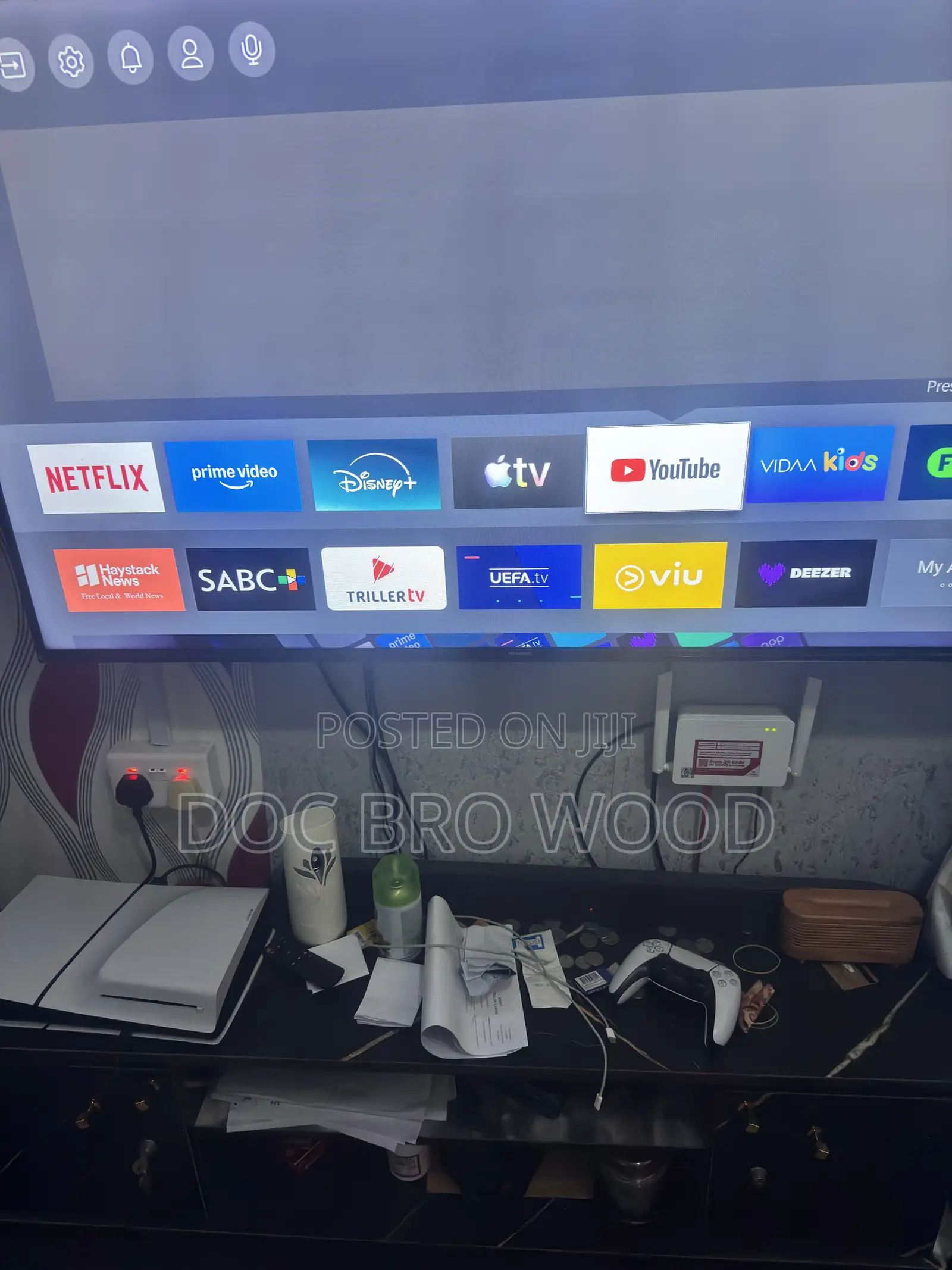 55 Inches Hisense Tv Foreign Used