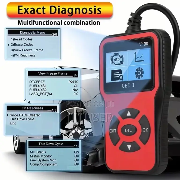 Usb-Powered Obd2 Car Scanner V100