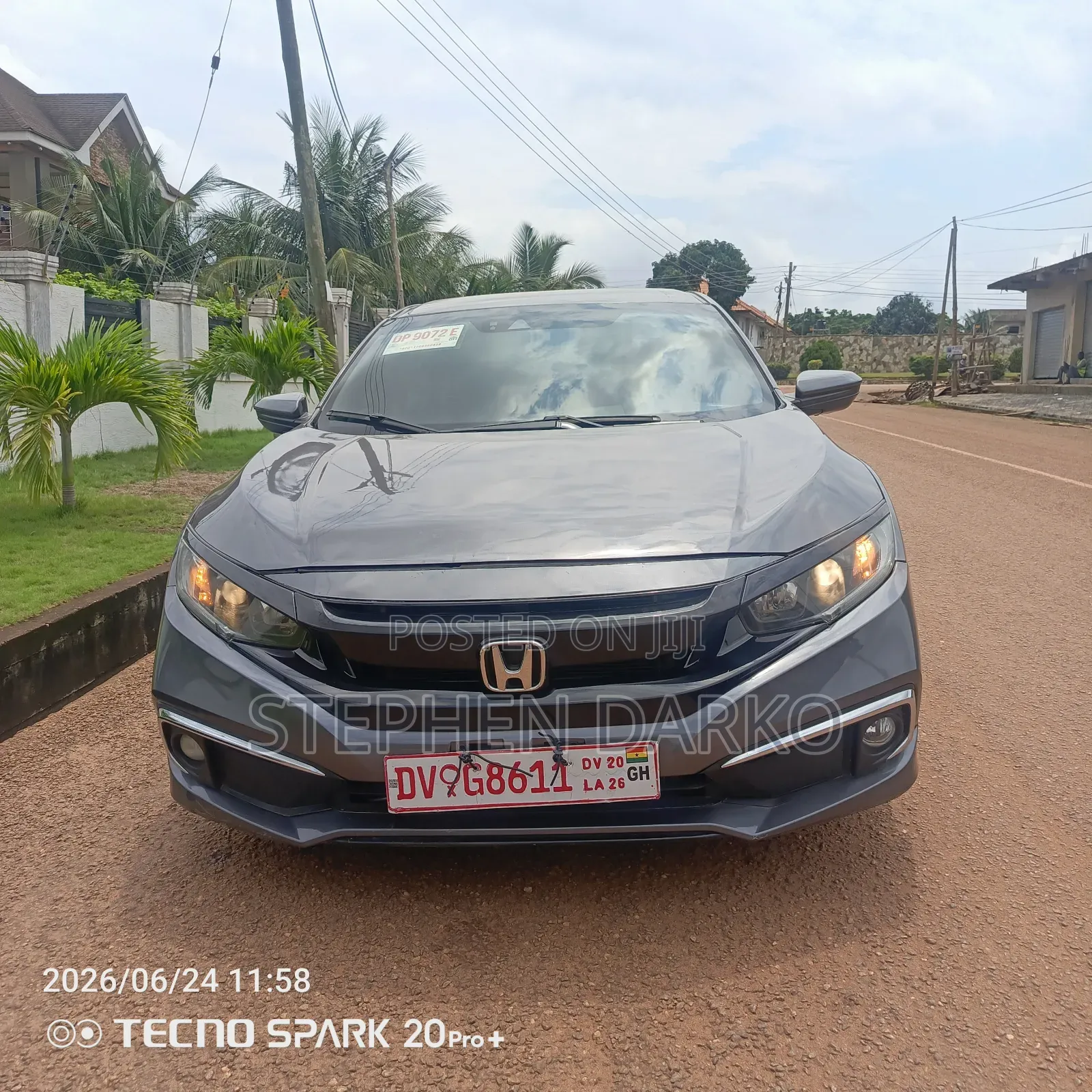 Honda Civic 2021 Gray