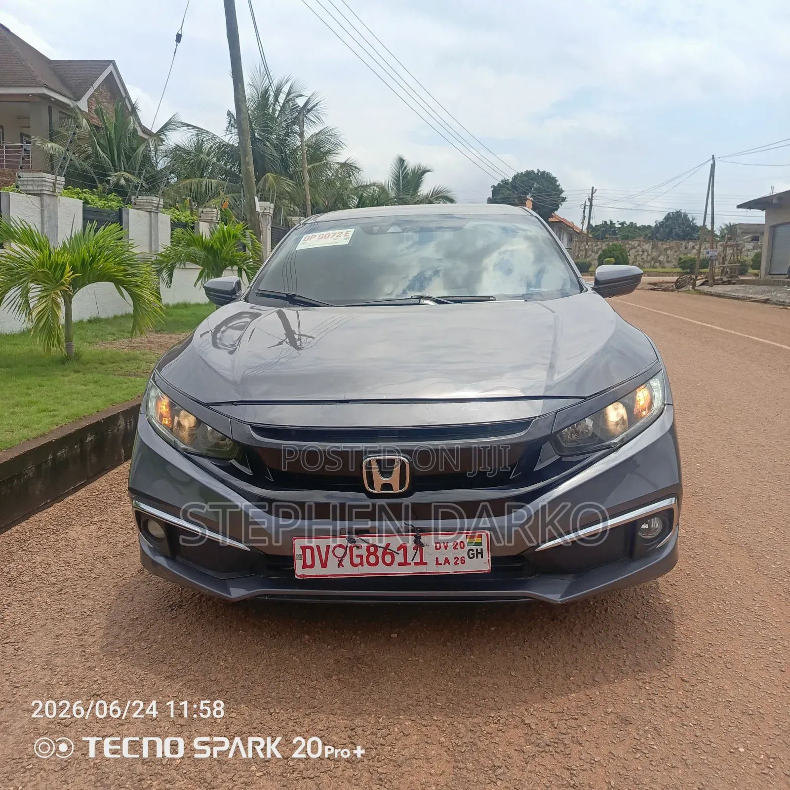 Honda Civic 2021 Gray