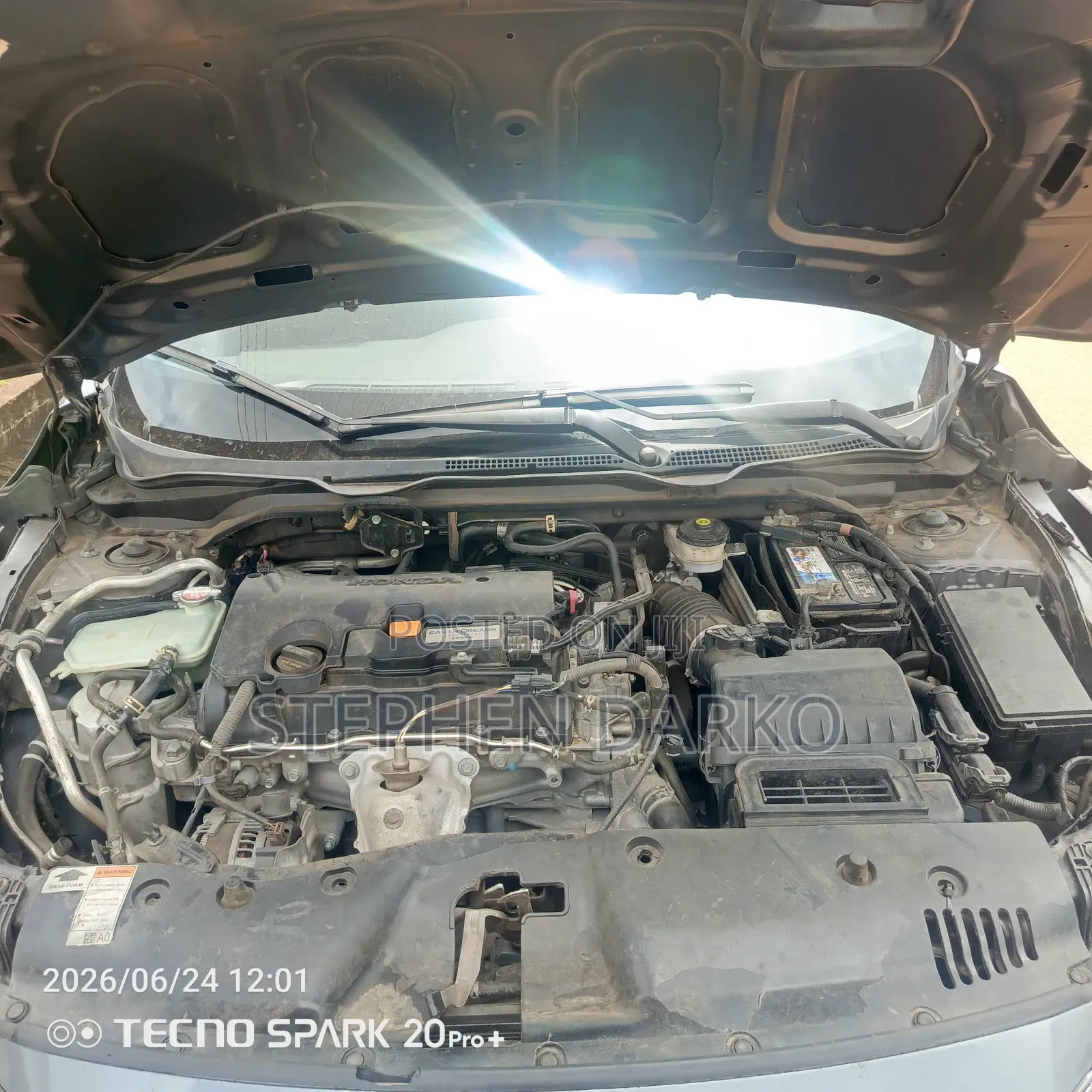Honda Civic 2021 Gray