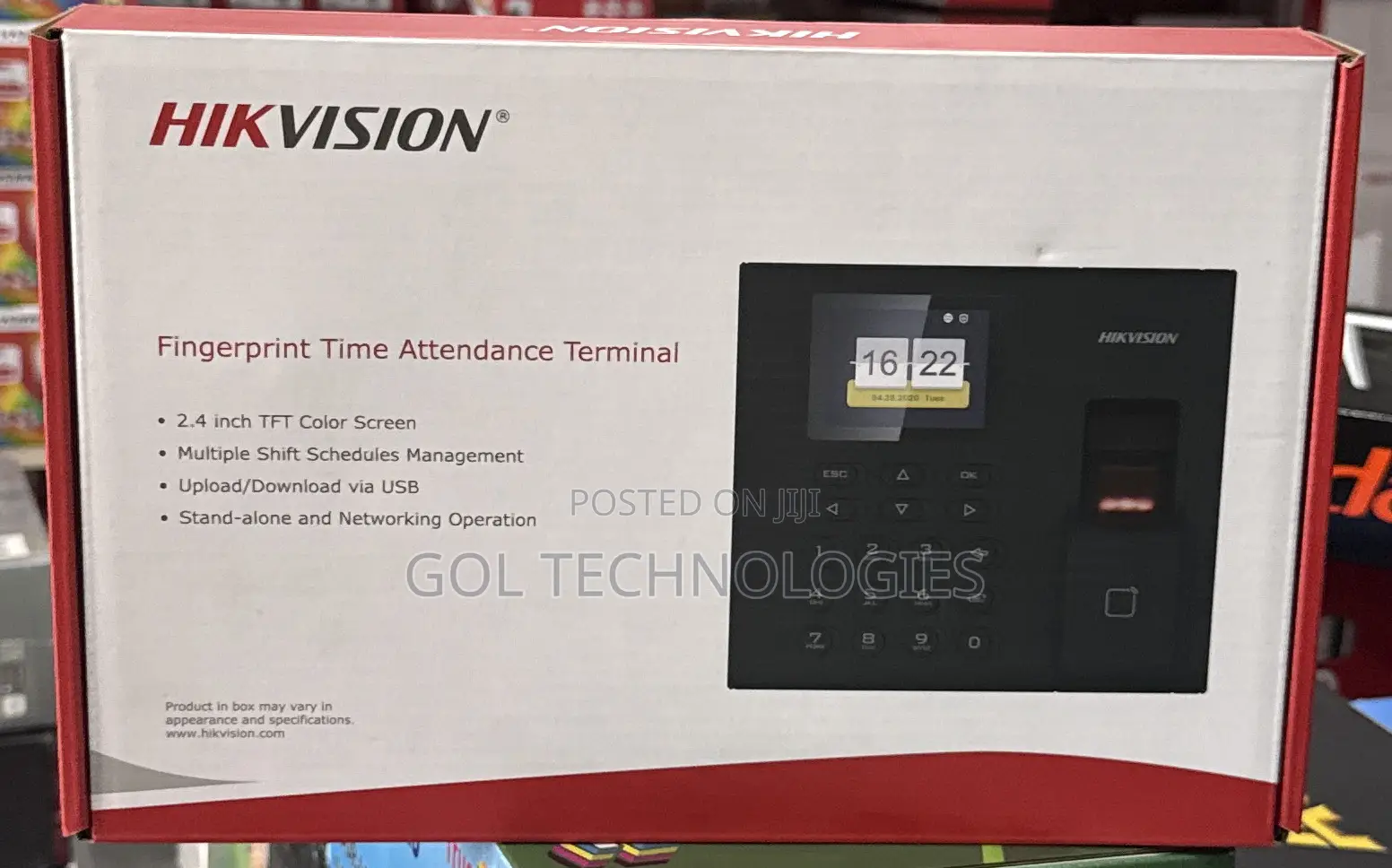 Hikvision Finger Print Time Attendance Terminal Ds-k1a8503mf-b