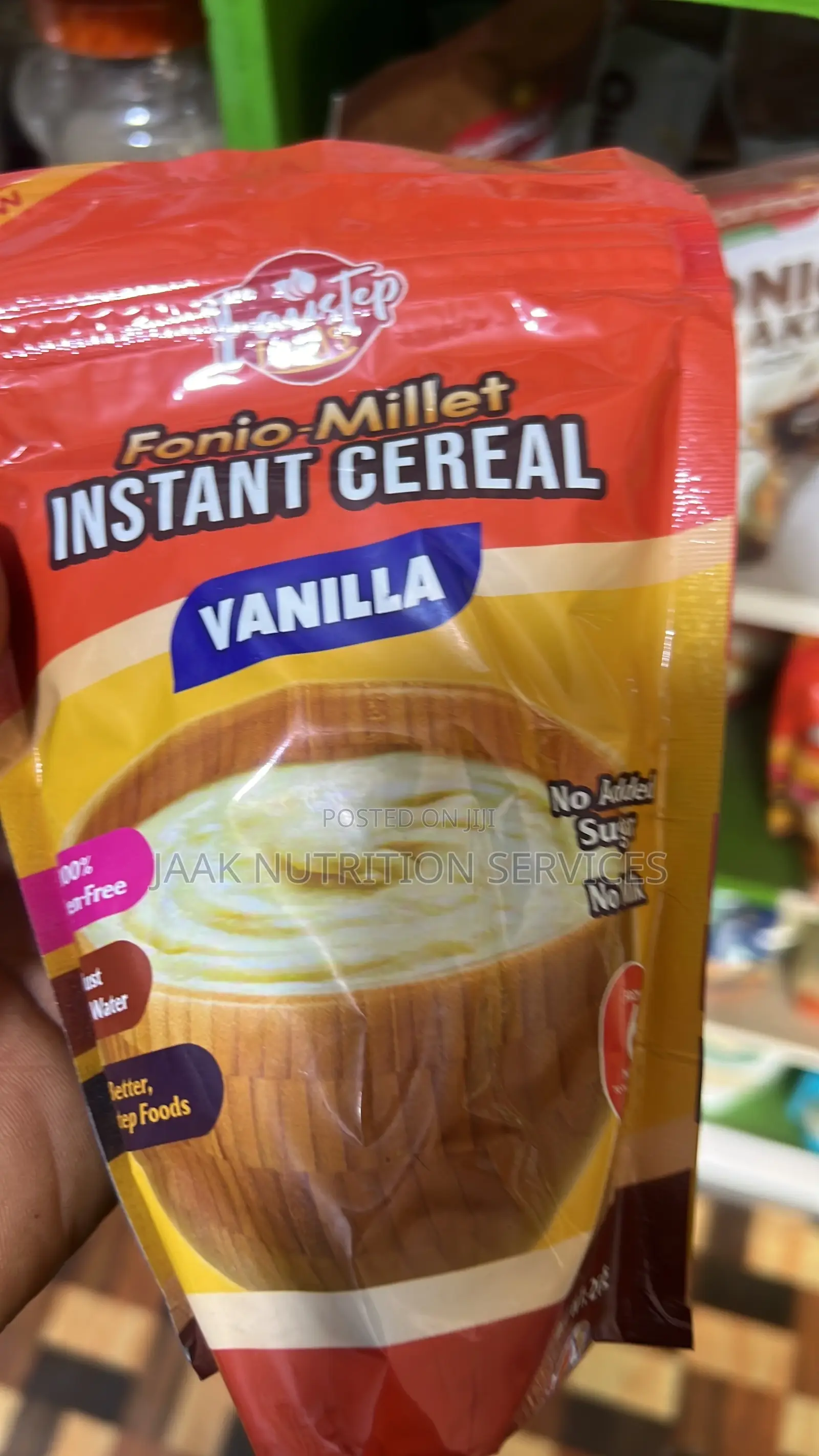Fonio Instant Cereal