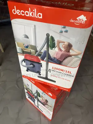 Decakila 1200w-High Power Wet Dry Vacuum Cleaner